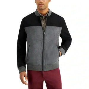 Tasso Elba Kettle Combo Polyester Wool Blend Classic Fit Mens Jacket